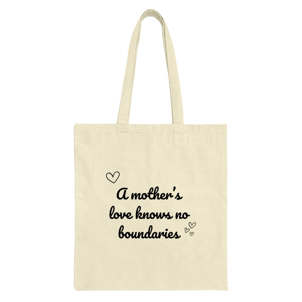 Mother's Love Tote Bag, Quote Tote Bag, Mom Gift Tote, Heart Tote, Everyday Tote Bag, Gift for Mom Tote, Love Quote Bag - Tawshia