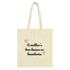 Mother's Love Tote Bag, Quote Tote Bag, Mom Gift Tote, Heart Tote, Everyday Tote Bag, Gift for Mom Tote, Love Quote Bag - Tawshia