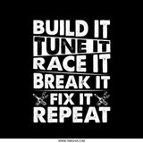 Build It Tune It Race It Pinback, Car Enthusiast Gift, Mechanic Gift, Automotive Button, Car Guy Gift, Gift for Him, Racer Gift - Tawshia