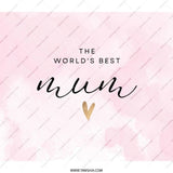 World's Best Mum Backpack, Mom Gift, Mother's Day Backpack, Unique Backpack, Present for Mum, Stylish Gift, Best Backpack Design - Tawshia