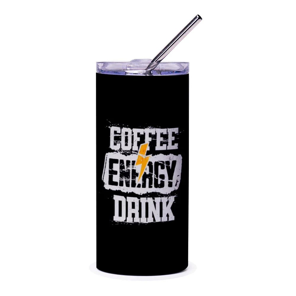 Coffee Energy Drink Tumbler Bold Motif Product