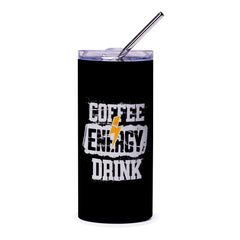 Coffee Energy Drink Tumbler Bold Motif Product