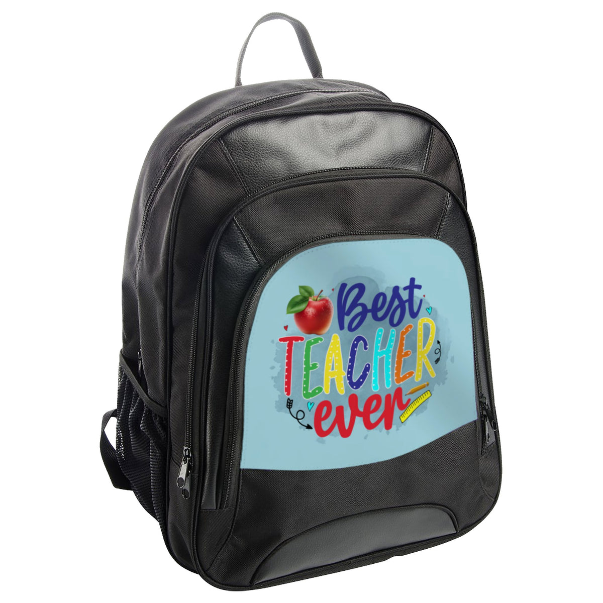Best Teacher Ever Colorful Design Backpack product