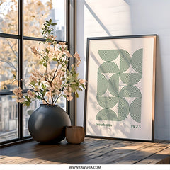 Bauhaus Wall Art, Geometric Print, 1923 Poster, Modern Art Print, Home Decor, Minimalist Wall Decor, Abstract Art Print, Gallery Wall Art - Tawshia