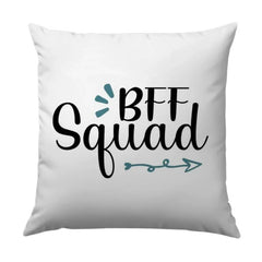 BFF Squad Pillow, Best Friend Pillow, Friendship Gift, Squad Goals Decor, Room Decor, Teen Room Decor, Gift for Girls, Pillow for Friends - Tawshia
