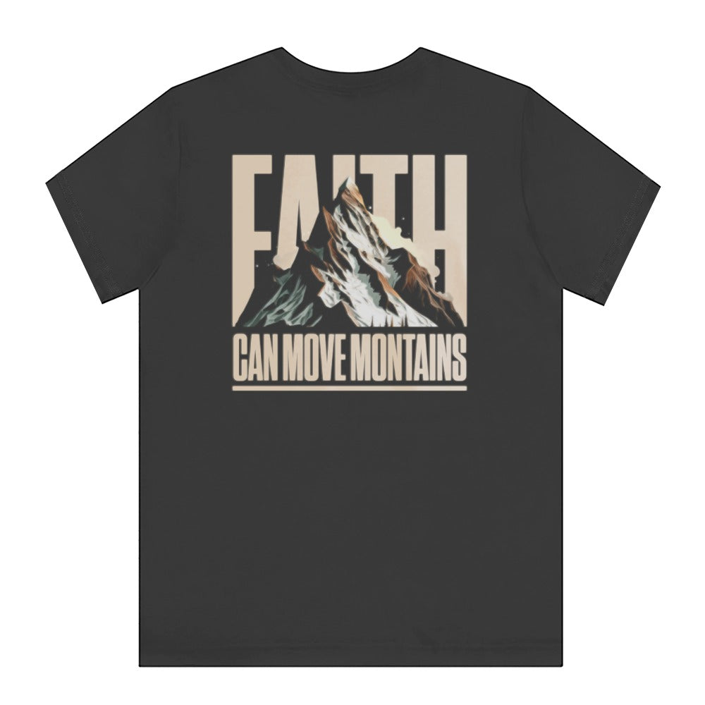 Faith Can Move Mountains Motivational T-Shirt product