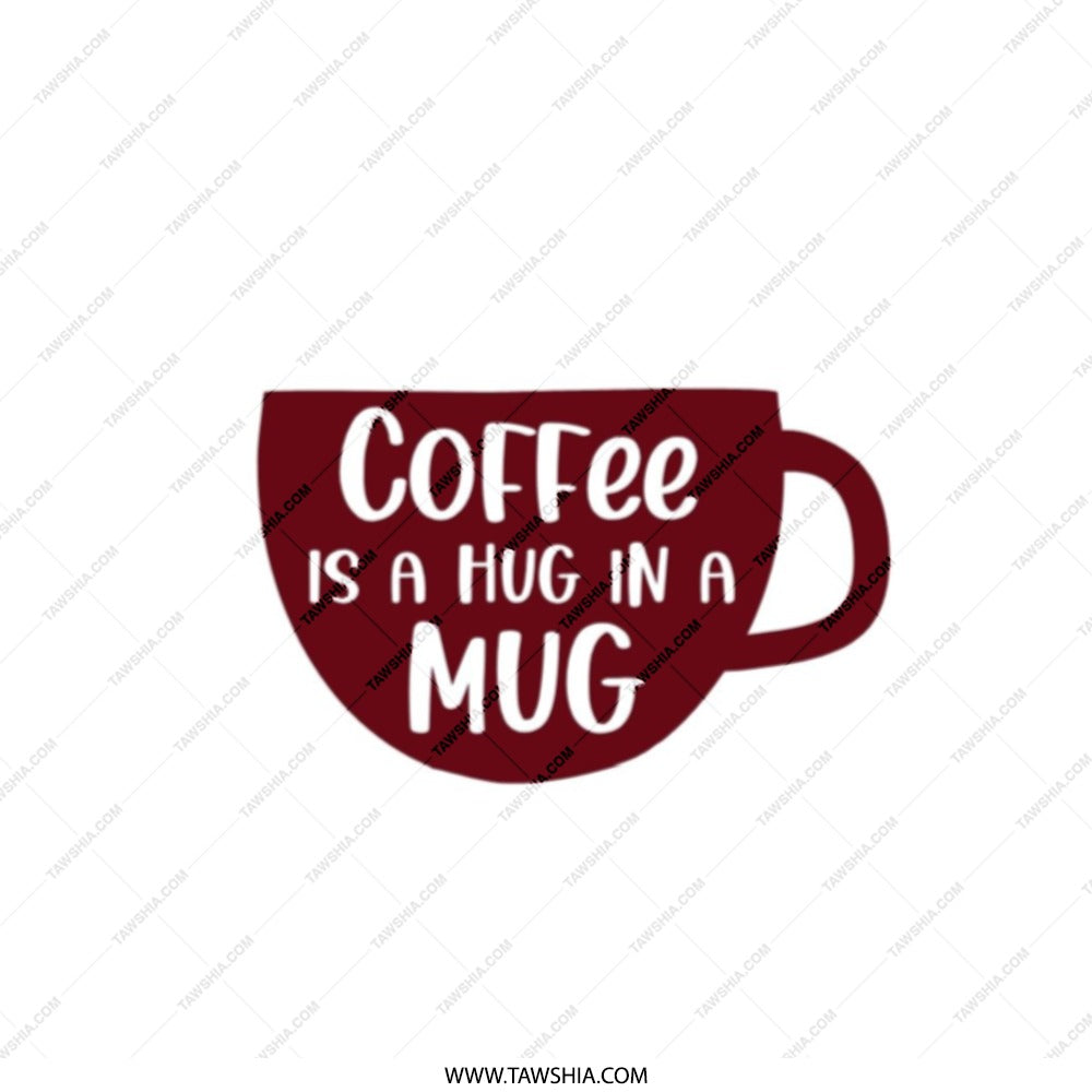 Coffee Is A Hug Tote Bag, Coffee Lover Gift, Coffee Mug Tote Bag, Caffeine Addict Bag, Gift For Her, Funny Coffee Tote, Everyday Tote Bag - Tawshia