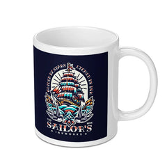 Guided by Stars Etched in Ink Sailors Mug product