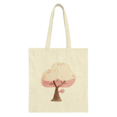Cherry Blossom Tote Bag, Watercolor Tree Bag, Floral Shopping Bag, Pink Tree Design, Eco Friendly Gift Bag, Everyday Tote Bag, Cute Tote Bag - Tawshia