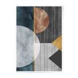 Geometric Photographic Print, Abstract Shapes Art, Modern Wall Decor, Circle Triangle Print, Home Decor Art Print, Unique Photography - Tawshia