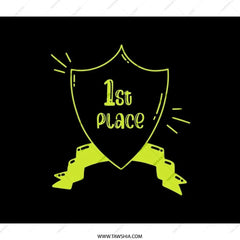 1st Place Winner BackPack, Champion Design Bag, Victory Gift, Number One Prize, Celebration Backpack, Achievement Award Bag - Tawshia