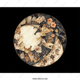 Floral Quilt Mouse Pad, Unique Desk Accessory, Stylish Computer Mat, Modern Office Decor, Abstract Art Mousepad, Gift Idea - Tawshia