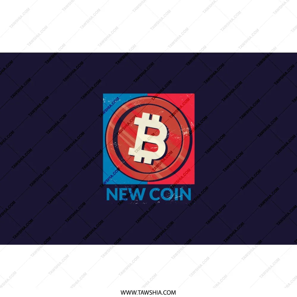 New Coin Bitcoin Cryptocurrency Design product