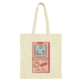 Retro Gaming Tote Bag, Brick Game Design, Nostalgic Gamer Gift, Classic Handheld, Cool Tote Bags, Stylish Everyday Bag - Tawshia