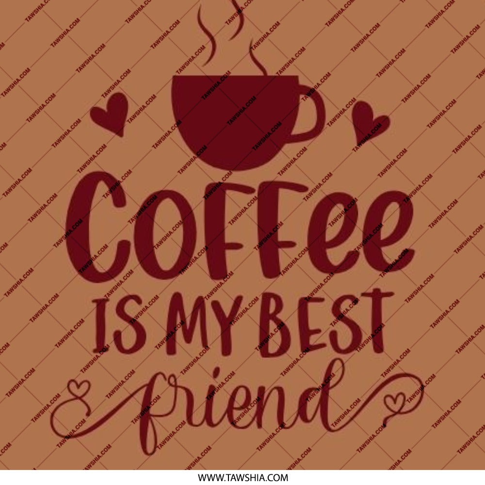 Coffee Is My Best Friend Pinback Button, Coffee Lover Gift, Funny Coffee Quote Button, Caffeine Addiction, Pinback Buttons - Tawshia