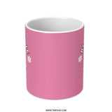 Mini Heart Big Love Mug, Finger Heart Mug, Kpop Inspired Mug, Trendy Pink Mug, Cute Coffee Mug, Gift Idea - Tawshia