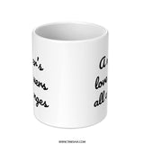 Mothers Love Mug, Mom Gift, Motherhood Quote Coffee Mug, Inspirational Mug, Challenges Mug, Mom Life, Best Mom Mug, Gift for Mothers Day - Tawshia