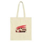 JDM Car Tote Bag, Retro Japanese Car Art, Automotive Gift, Sportscar Bag, Car Lover Gift, Unique Tote Bag, Gift for Driver - Tawshia