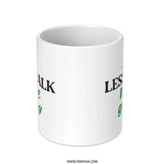 Less Talk More Golfing Mug, Golf Lover Gift, Funny Golf Saying Mug, Golf Theme Mug, Coffee Mug, Golf Gift, Golf Fan Mug, Golf Player Mug - Tawshia