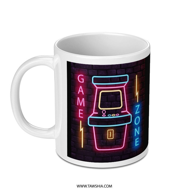 Game Zone Neon Lights Design Mug product