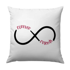 Forever Friends Infinity Symbol Throw Pillow, Best Friend Gift, Friendship Decor, Forever Friends Pillow, Home Decor Pillow - Tawshia