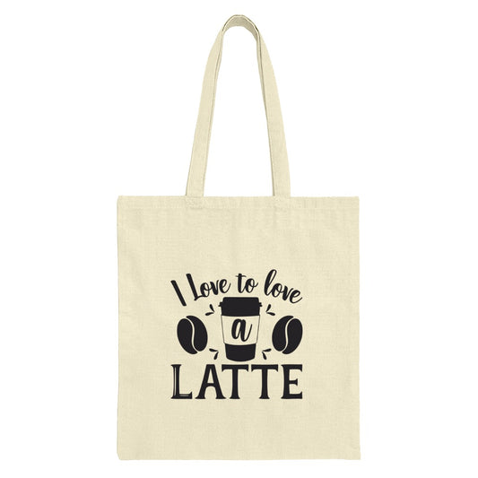 Coffee Lover Tote Bag, Latte Art Tote, Caffeine Addict Bag, Coffee Gift, Novelty Tote Bag, Daily Tote - Tawshia