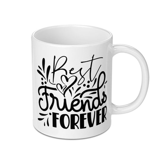 Best Friends Forever Mug, Friendship Mug, Gift For Friend, Coffee Mug, Tea Mug, Bestie Gift, Friend Birthday, Long Distance Friend - Tawshia