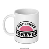 Best Friend Forever Mug, Friendship Gift, Personalized Mug, Gift for Bestie, Custom Mug, Friendship Mug, BFF Mug, Long Distance Gift - Tawshia