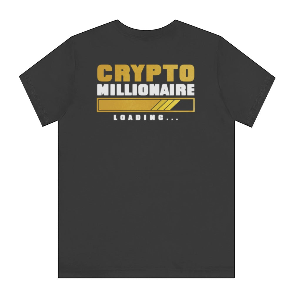 Crypto Millionaire Loading Graphic T-shirt product