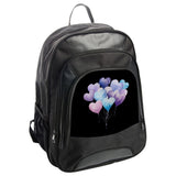 Heart Balloons Backpack, Watercolor Heart Balloons Design, Cute Heart Balloons Backpack for School, Travel, Everyday Backpack - Tawshia