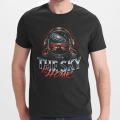 The Sky Is Home Astronaut Cat Graphic Tee product