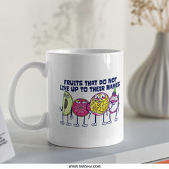 Fruits That Do Not Live Up To Their Names mug product