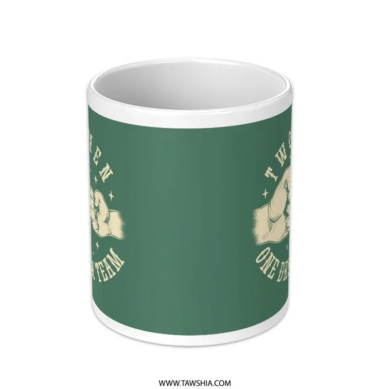 Two Men One Dream Team Design Mug product
