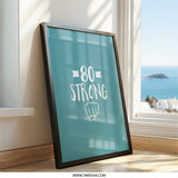80th Birthday Gift Wall Art, 80 Strong Wall Decor, Eighty Birthday Printable, Milestone Birthday Art, Birthday Gift Idea for Dad - Tawshia