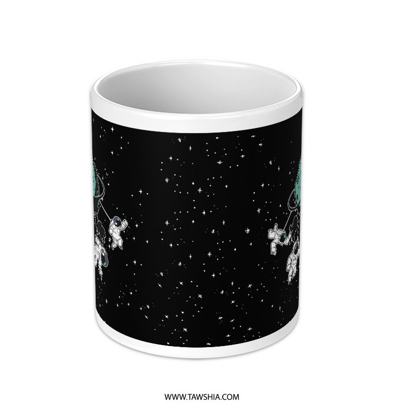 Space Astronauts Design Stars Pattern Mug product