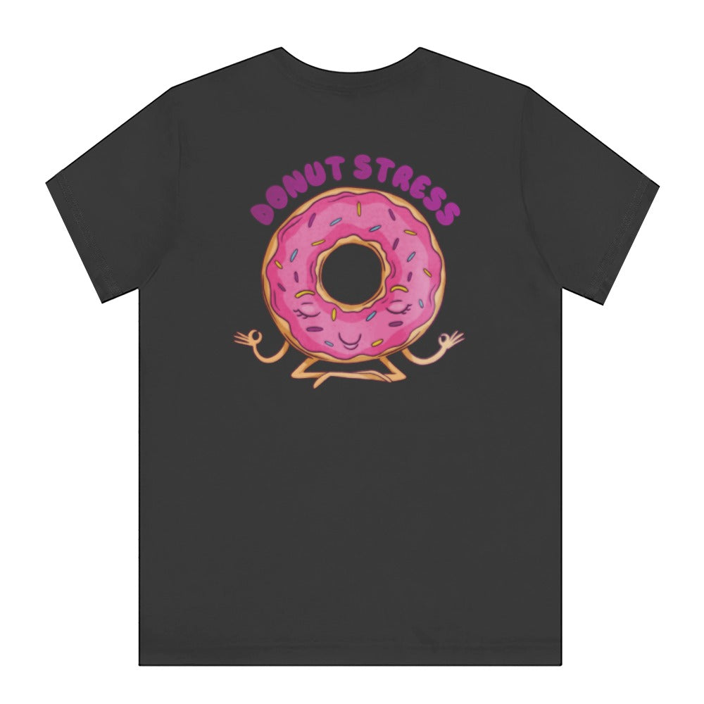 Donut Stress Graphic Print T-Shirt Creative Clothing product type