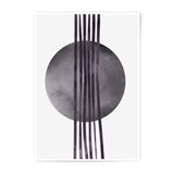 Minimalist Photographic Print, Abstract Circle and Lines Art, Modern Wall Decor, Geometric Photo Art, Home Interior Design Print - Tawshia