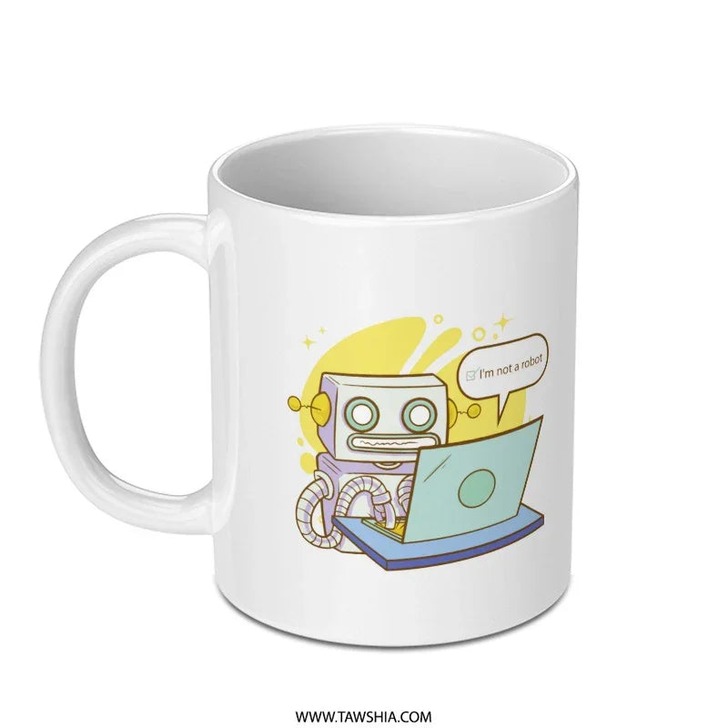 Fun Robot Design Coffee Mug Product