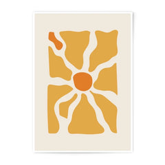 Abstract Floral Photographic Print, Boho Flower Art, Modern Wall Decor, Contemporary Art Print, Minimalist Botanical Illustration - Tawshia
