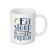 Eat Sleep Be Cute Repeat Mug, Baby Shower Gift, New Parent Present, Cute Mug, Unique Gift, Coffee Mug, Tea Mug, Gift for Her, Him - Tawshia