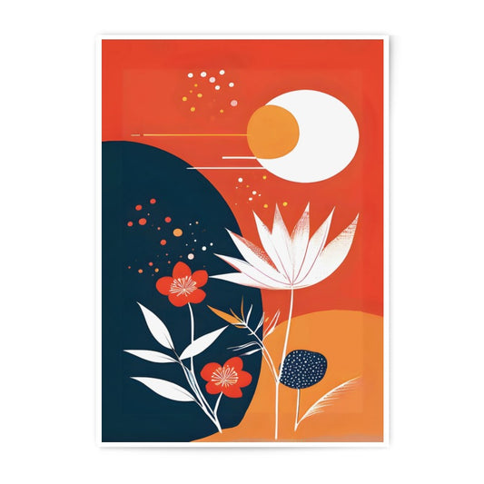 Abstract Floral Photographic Print, Modern Art Print, Flower Wall Art, Minimalist Home Decor, Botanical Photo, Trendy Prints, Gift - Tawshia
