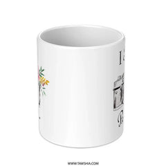 Photographer Gift Mug, I Shoot People Funny Mug, Camera Mug, Photography Lover Gift, Photography Coffee Mug, Floral Camera Mug Design - Tawshia