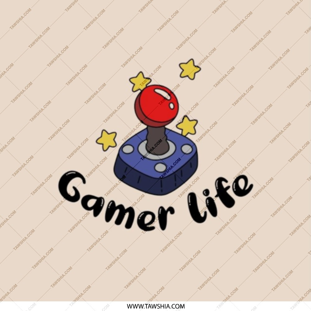 Gamer Life Pocket Mirror, Video Game Lover Gift, Novelty Pocket Mirror, Cute Makeup Mirror, Gamer Girl Gift, Gift for her - Tawshia