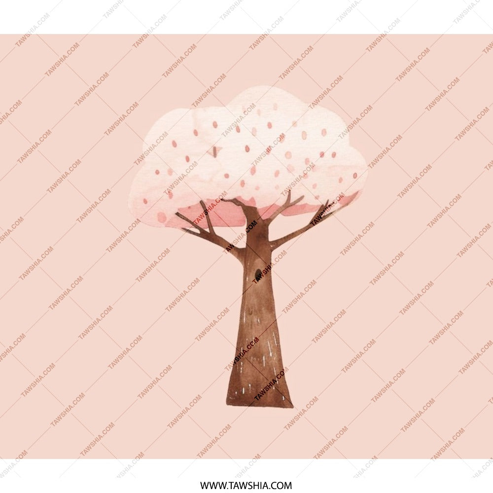 Pink Blossom Tree Backpack, Floral Design, School Backpack, Trendy Backpack, Everyday Backpack, Nature Inspired, Gift for Her - Tawshia