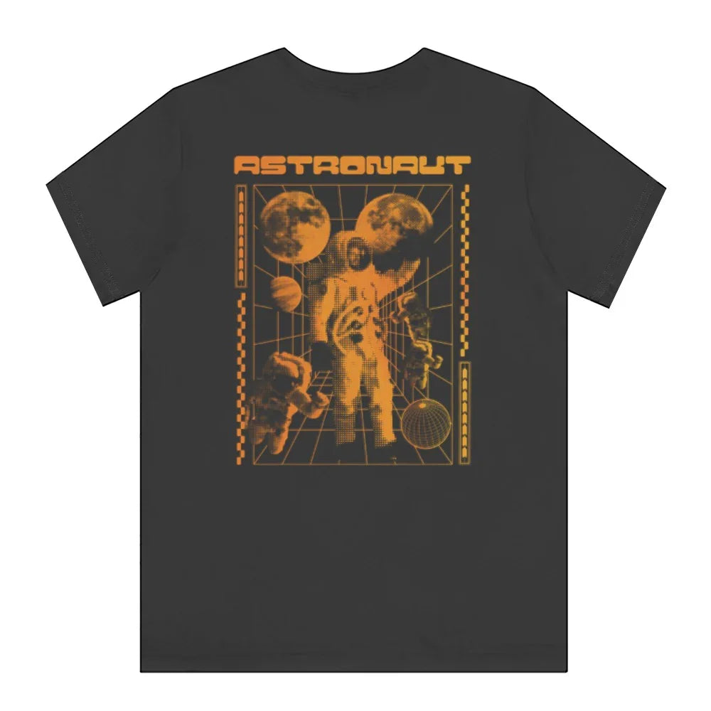 Astronaut Graphic Design Short Sleeve T-shirt product type