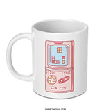 Retro Game Mug, Pink Game Console Mug, Gamer Gift Mug, Geek Mug, Nostalgic Mug, Vintage Gaming, Gaming Coffee Mug (138 characters) - Tawshia