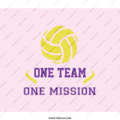 Volleyball Team Backpack, Sports Backpack, One Team Backpack, One Mission Backpack, Volleyball Gift Backpack, School Backpack (137) - Tawshia
