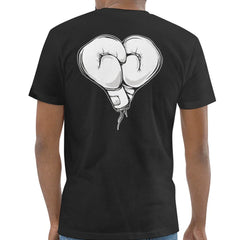 Unique Double Fist Graphic Design T-shirt product type
