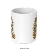 Autumn Reading Nook Mug, Cozy Chair Coffee Mug, Book Lover Gift Mug, Fall Decor Mug, Pumpkin and Books Mug, Thanksgiving Mug - Tawshia