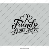 Friends Forever Backpack, Friendship Gift Idea, Best Friends Design, Heart Backpack, Personalized Backpack, Gift for Bestie - Tawshia